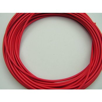 Porkchop BMX Lined Bicycle Brake Cable Housing 5mm - RED (PER FOOT)