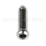 Dia-Compe Dia-Compe bicycle brake cable end crimps tips (each) - SILVER