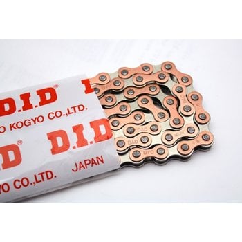 Daido Kogyo (D.I.D.) D.I.D. BMX chain 1/2" X 1/8" 112L NICKEL inner / COPPER outer