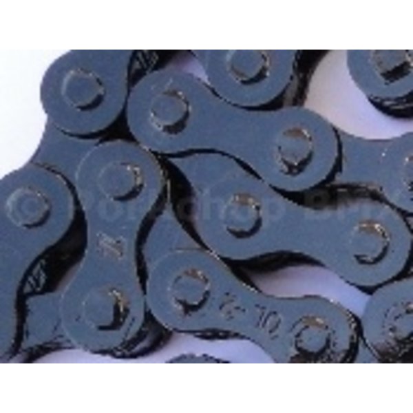 KMC KMC BMX Bicycle Chain Z410 1/2" x 1/8" x 112L  - BLACK PAINTED