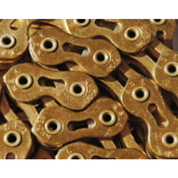 KMC KMC K1SL WIDE (formerly K710SL-TI) Superlight Kool BMX Chain 1/2" X 1/8" 100L GOLD