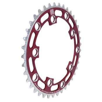 Chop Saw USA Chop Saw I 39T BMX Single Speed Bicycle Chainring 110/130 bcd - RED ANODIZED