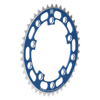 Chop Saw USA Chop Saw I 41T BMX Single Speed Bicycle Chainring 110/130 bcd - BLUE ANODIZED