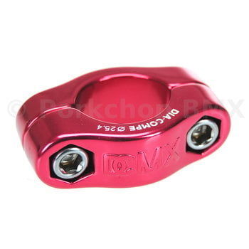 Dia-Compe Dia-Compe MX 2 PIECE BMX bicycle seat clamp - 25.4mm (1") RED
