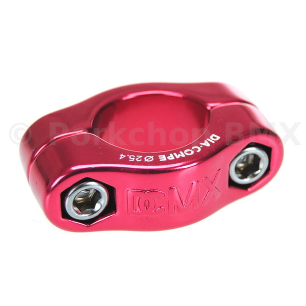 Dia-Compe Dia-Compe MX 2 PIECE BMX bicycle seat clamp - 25.4mm (1") RED