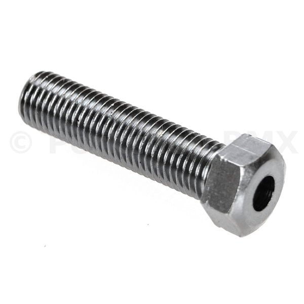 Dia-Compe Diatech M10 Potts Mod preload bolt for 1 1/8" fork stem cap threadless DARK CHROME