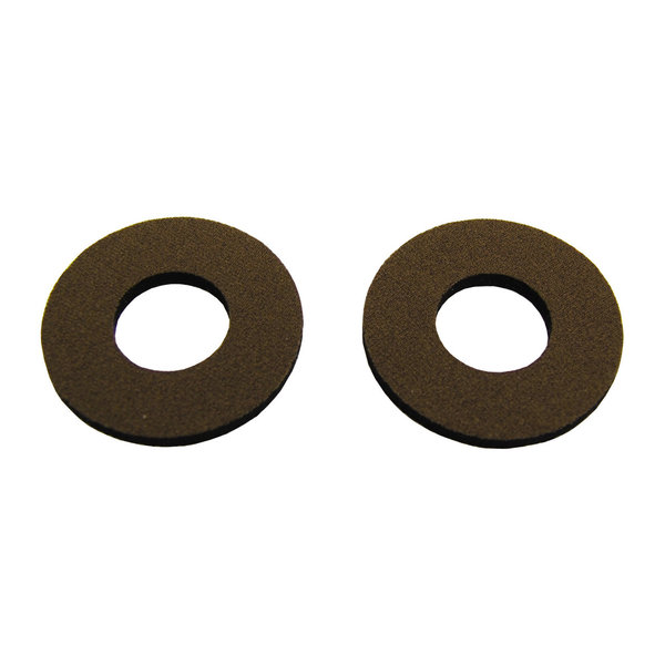 FLITE old school BMX bicycle foam grip donuts CHOCOLATE BROWN