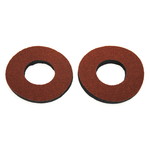 FLITE old school BMX bicycle foam grip donuts SADDLE BROWN