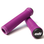 ODI ODI BMX Attack Longneck open end BMX flangeless bicycle grips with bar ends 135mm PURPLE