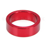 Porkchop BMX 1" headset spacer 10mm thick for old school BMX, MINI, or Road bicycle - RED ANODIZED