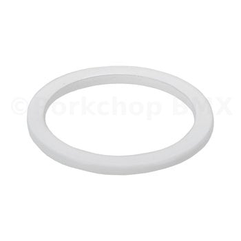 Porkchop BMX 1" headset spacer 2mm thick for old school BMX, MINI, or Road bicycle - WHITE