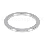 Porkchop BMX 1" headset spacer 2mm thick for old school BMX, MINI, or Road bicycle - SILVER ANODIZED