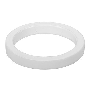 Porkchop BMX 1 1/8" headset spacer 5mm thick for threadless BMX or MTB bicycle - WHITE