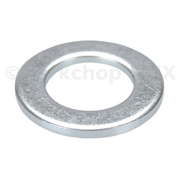 Porkchop BMX BMX Bicycle Axle Washer 14mm - SILVER (EACH)