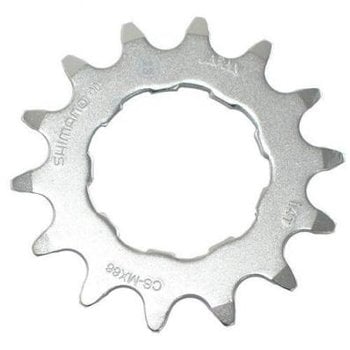 Shimano Shimano DXR CS-MX66 14T cassette cog bicycle BMX sprocket - CHROME