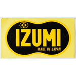 Izumi Izumi Chains Japan sticker decal (4.5" X 2.5") YELLOW BLACK