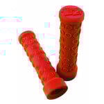 Neal Enterprises EZ M Jive Handles BMX MTB flangeless bicycle grips RED NOS!