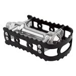 MKS MKS reissued BM-7 BMX bicycle pedals  - 9/16" (FOR 3 PIECE CRANKS) - BLACK