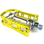 MKS MKS reissued BM-7 BMX bicycle pedals  - 9/16" - LIGHT GOLD