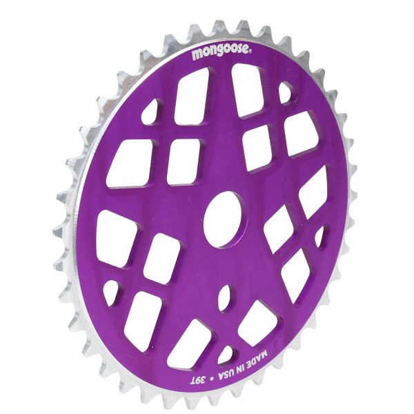 Mongoose® Motomag 39T X 1/8" BMX Bicycle Chainwheel - PURPLE