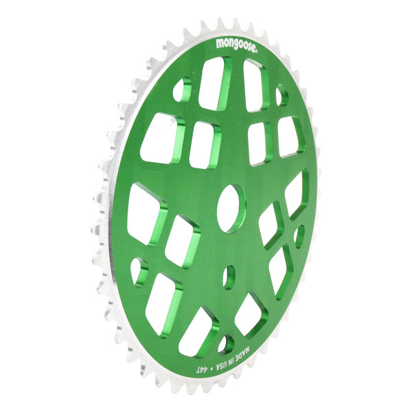 Mongoose® Motomag 44T X 1/8" BMX Bicycle Chainwheel - GREEN