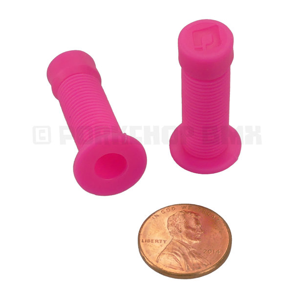 ODI ODI Longneck Rubber Bicycle Tire Valve Caps (pair) NEON PINK