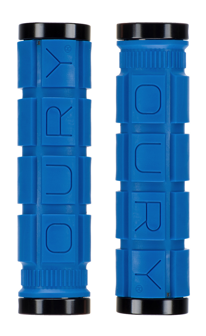 Oury Classic MTB Mountain Bicycle Flangeless Grips - Teal Aqua Color