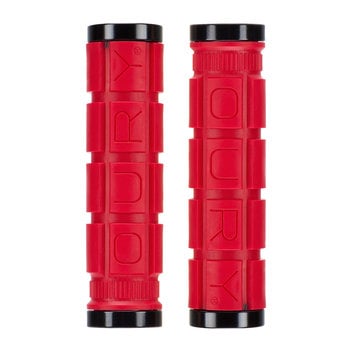 Oury Oury LOCK-ON MTB mountain bicycle flangeless grips - RED