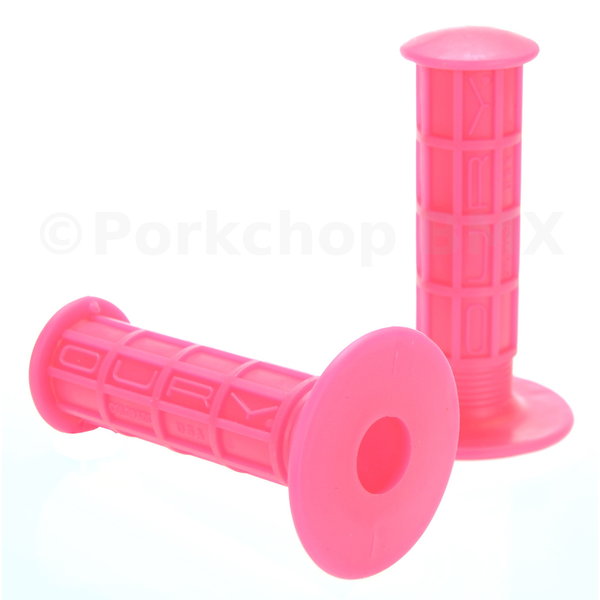 Oury Oury Classic BMX full waffle bicycle grips - NEON PINK