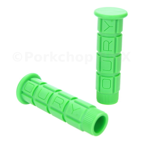 Oury Oury Classic MTB mountain bicycle flangeless grips - LIME GREEN