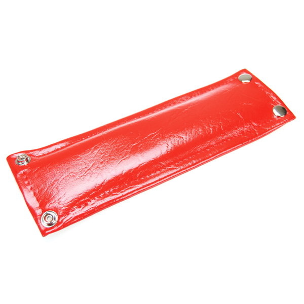 FLITE VINYL SNAP old school BMX Bicycle Stem Pad - RED