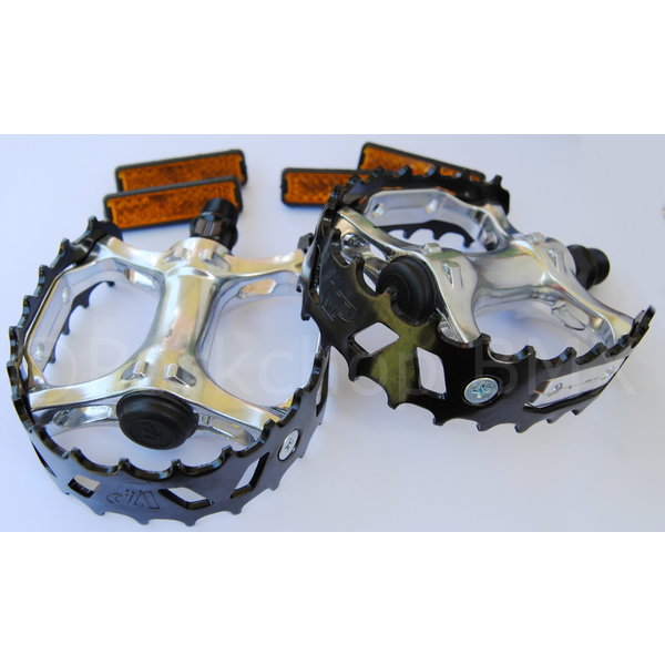 VP Components (Victor) VP-747 3rd gen bear trap XC-II BMX alloy pedals - 1/2" - BLACK