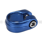 Porkchop BMX Suntour style BMX bicycle seat clamp - 28.6mm (1 1/8") - COBALT BLUE