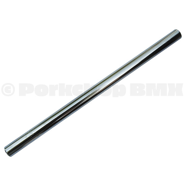 Porkchop BMX BMX CR-MO chromoly straight seat post 22.2mm 7/8" - 405mm - CHROME