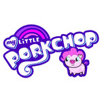 Porkchop BMX Porkchop BMX "My Little Porkchop" decal sticker 4 1/2" x 2 3/4" WHITE