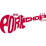 Porkchop BMX Porkchop BMX "Porkees" decal sticker 3 3/4" x 1 3/4" RED on WHITE