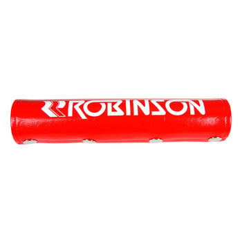 Robinson Robinson VINYL SNAP old school BMX Bicycle Straight Handlebar Pad - RED