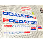 Schwinn 1989 Schwinn Predator Free Form MAG complete decal sticker set