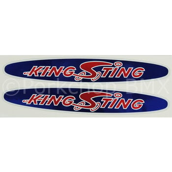 Schwinn 1980-82 Schwinn King Sting frame downtube decals (PAIR)