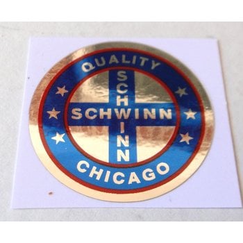 Schwinn 1979-82 Schwinn Sting "SCHWINN QUALITY CHICAGO" seat mast decal