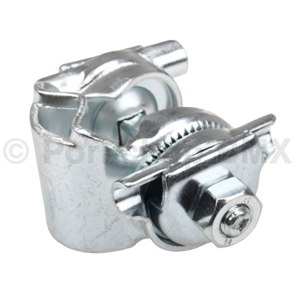 Porkchop BMX ***BLEMISH***Bicycle seat "guts" railed seat clamp - SILVER***BLEMISH***
