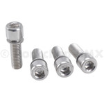 Porkchop BMX BMX **SHORT** Stem Cap Bolts M8 X 1.25 X 20mm (set of 4) STAINLESS STEEL