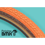 Kenda Kenda K55 freestyle tread BMX bicycle skinwall tire - 20" X 1.75" ORANGE