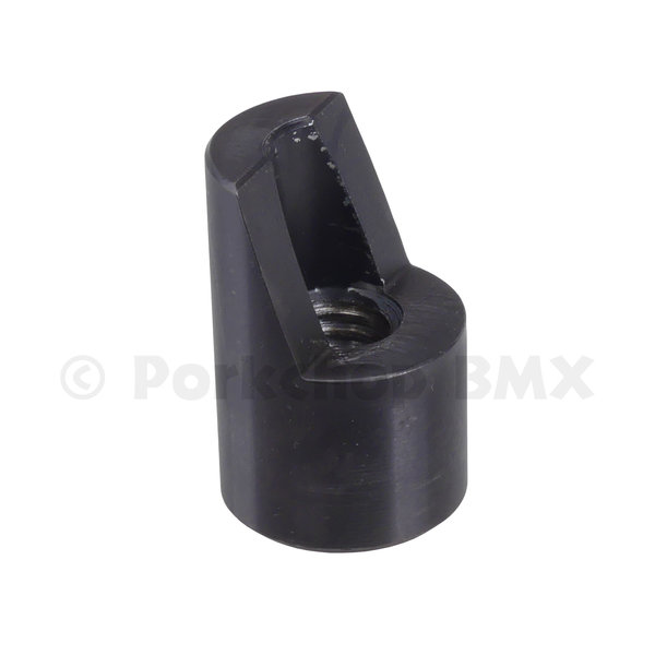 Porkchop BMX Chromoly M10 x 1.0 "stepped" bicycle stem wedge 21.1mm hollow Potts Mod bolt for Tuf Neck / Pro Neck