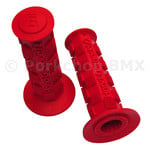 Air-Uni Air-Uni Hand Grenade / 2 old school BMX bicycle grips - RED