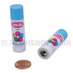 Willinois Bicycle Tire Valve Caps (PAIR) - KRYLON SPRAY PAINT - LIGHT BLUE