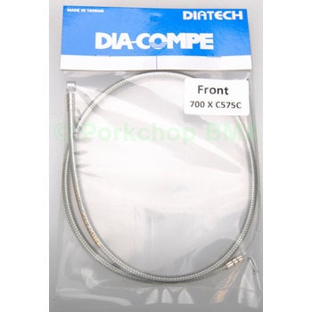 Dia-Compe Dia-Compe FRONT BMX bicycle brake cable - CLEAR