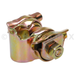 Bicycle seat "guts" seat clamp - YELLOW ZINC (GOLD-ish)