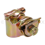 ***BLEMISH***Bicycle seat "guts" seat clamp - YELLOW ZINC (GOLD-ish)***BLEMISH***