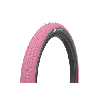 GT GT LP-5 20" x 2.2" BMX bicycle tire - 110 psi - PINK with BLACK sidewall